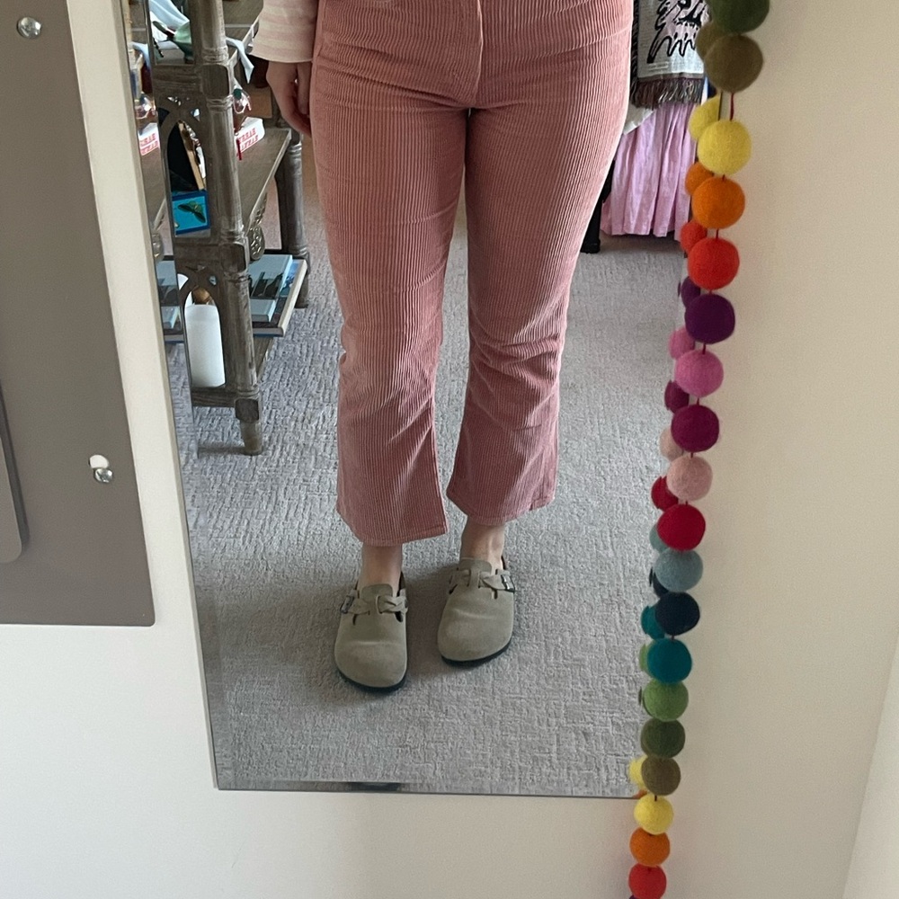 Pink Corduroy Pants